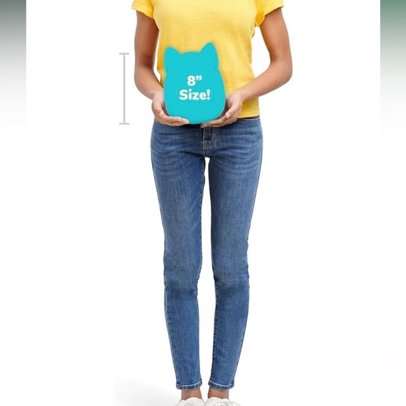 🎄🩷NWT SQUISHMALLOWS 8” HELLO KITTY GINGERBREAD OFFICIAL CHRISTMAS PLUSH - Picture 6 of 12